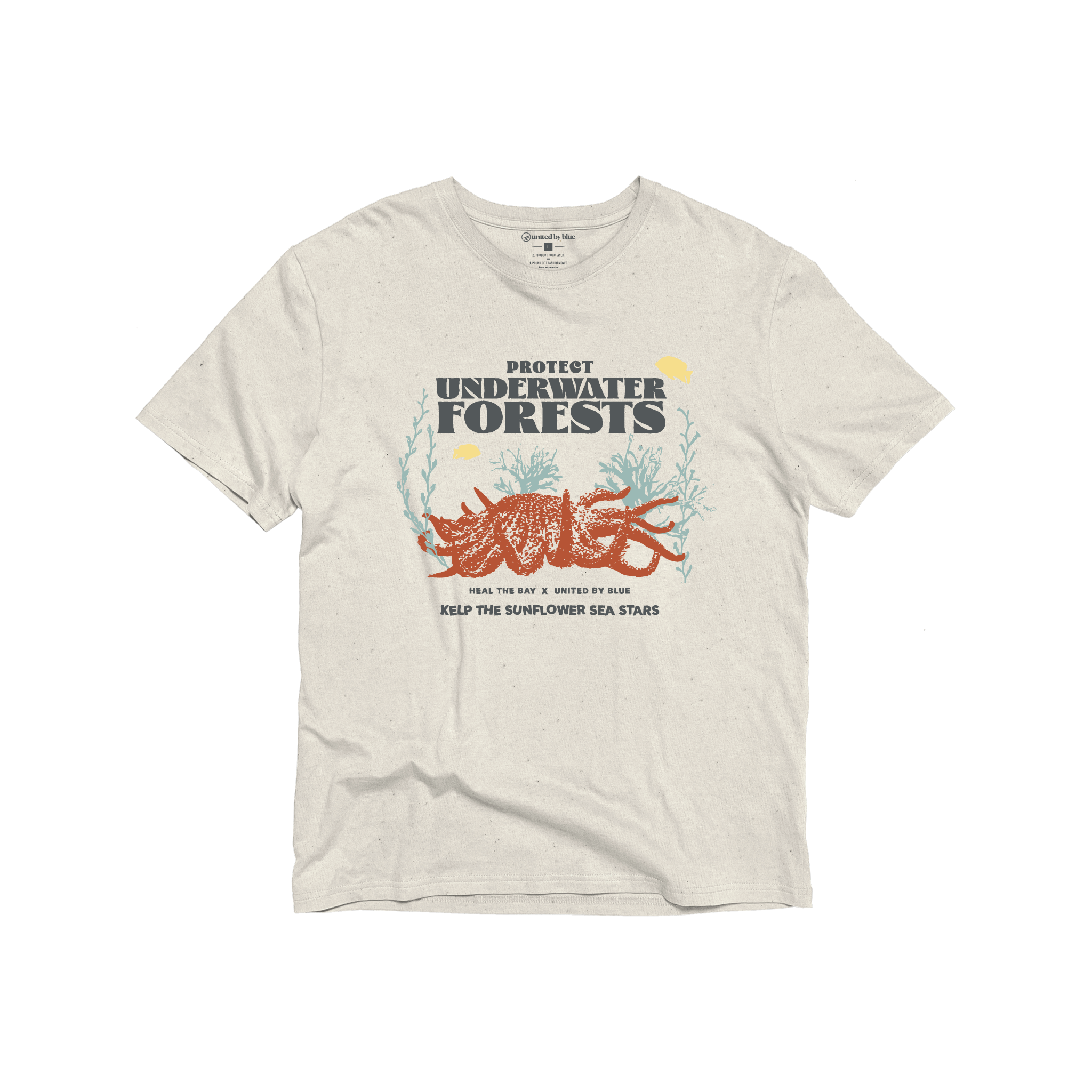 Heal the Bay x UBB Protect Our Underwater Forests - Graphic Tee - (All-gender)