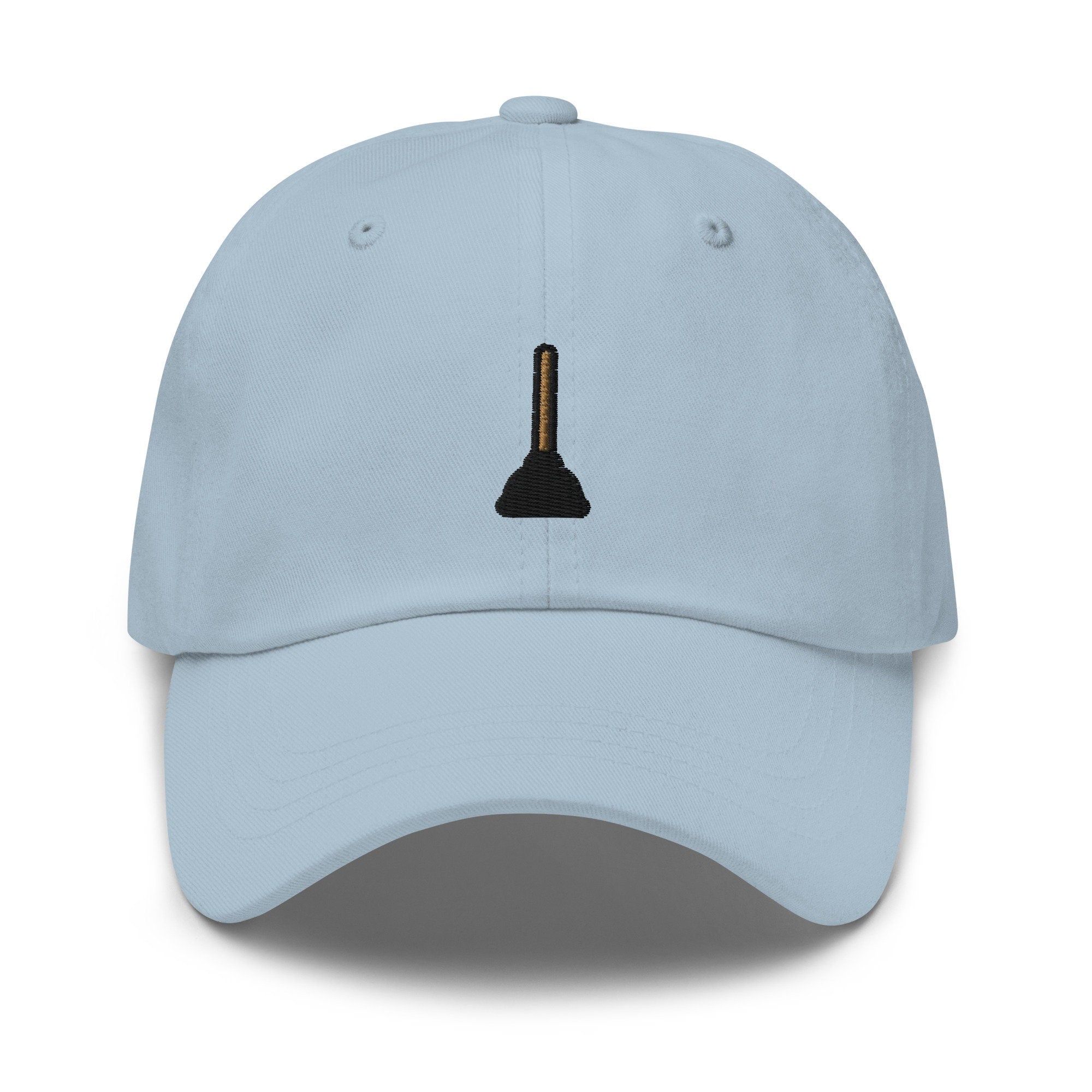 Toilet Plunger Embroidered Dad Hat