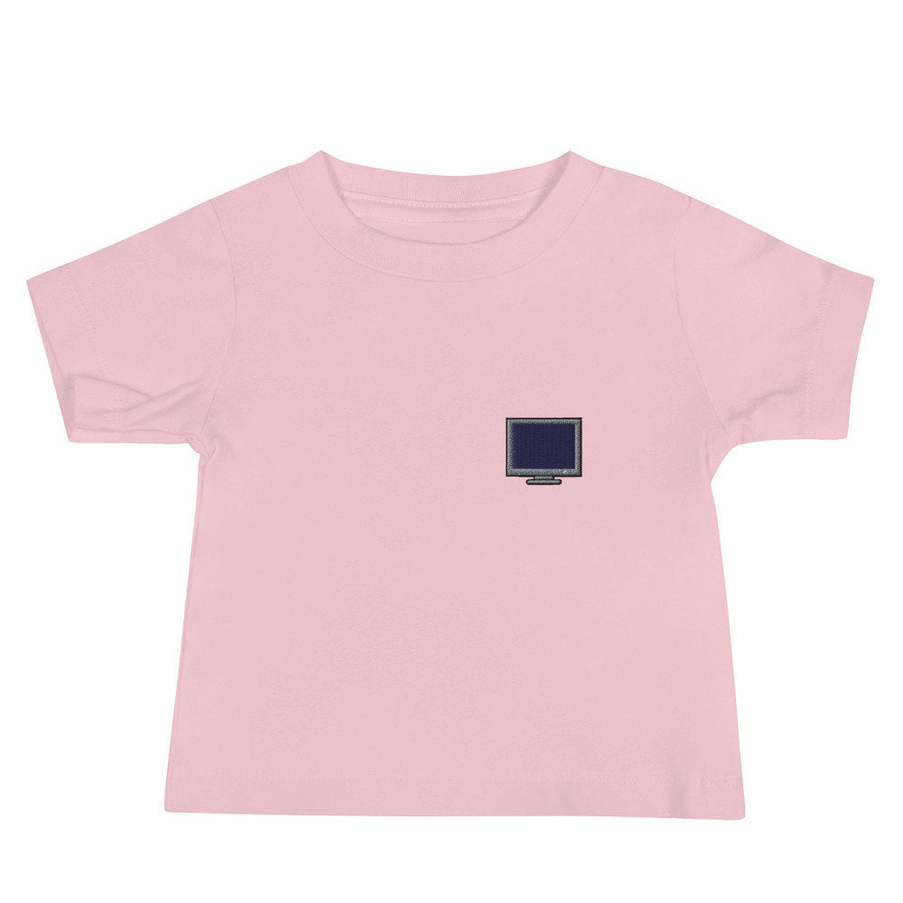 Computer Monitor Baby Jersey Short Sleeve Tee, Baby Shower T-Shirt Gift, Boys and Girls Shirt - Multiple Colors