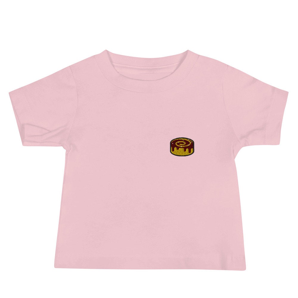 Cinnamon Bun Baby Jersey Short Sleeve Tee, Baby Shower T-Shirt Gift, Boys and Girls Shirt - Multiple Colors