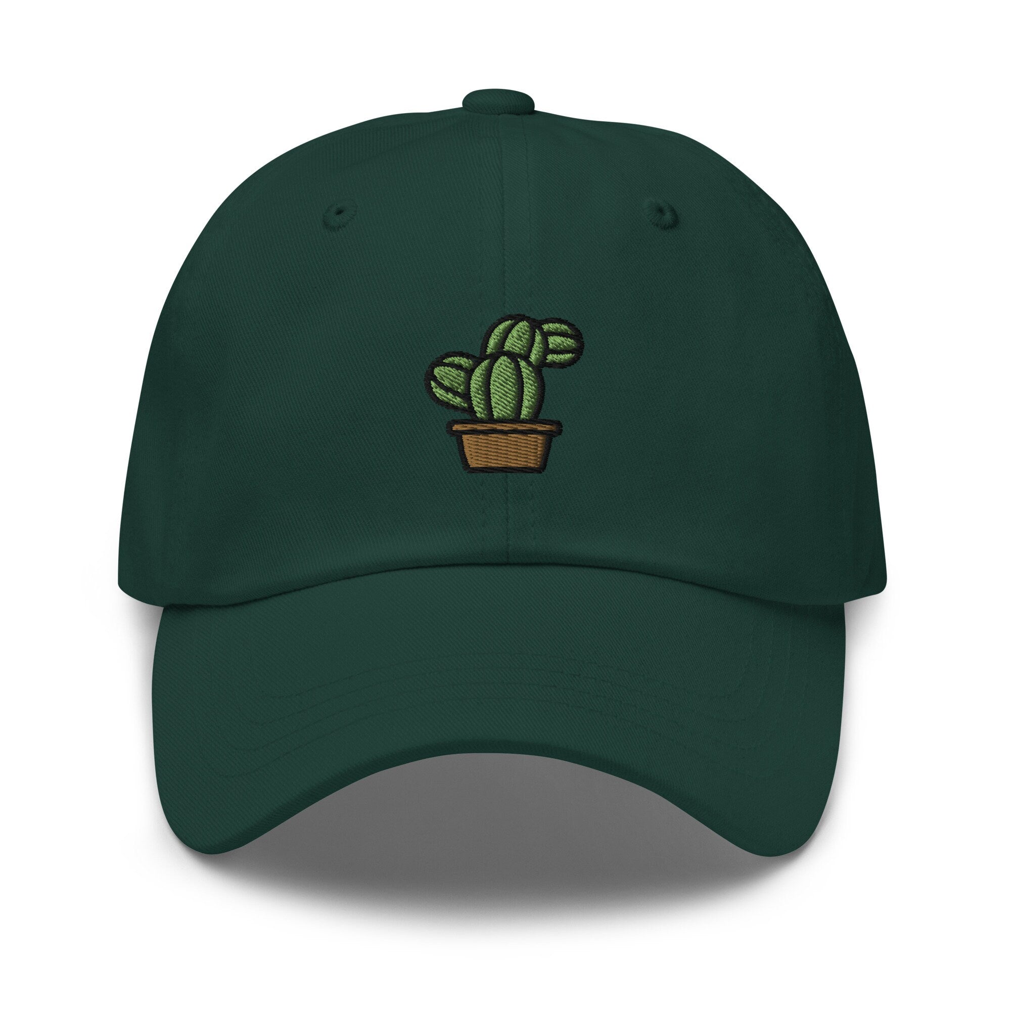 Bunny Tail Cactus Embroidered Dad Hat